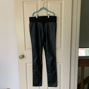 Club monaco leather leggings